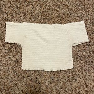 Off The Shoulder Crop Top